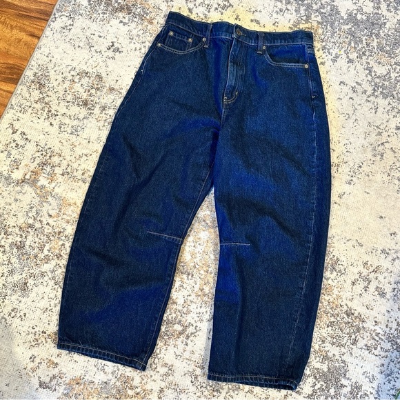 EUC Banana Republic Mid-Rise Barrel Ankle Jeans--sz 29 - Picture 7 of 11